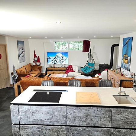 Les Fees Mer : Appart 150 M² Hypercentre Calme 10P Chamonix Exterior foto